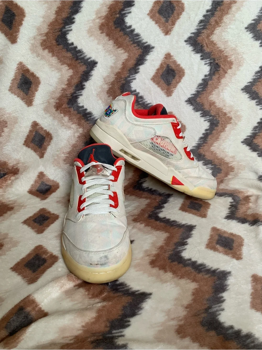 Air Jordan 5 Retro Low Chinese New Year CNY DD2240-100 Sail US Size 12 Men